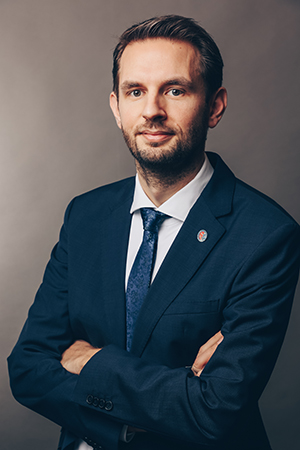 Portraitfoto von Oliver Goldmann, Geschäftsführer